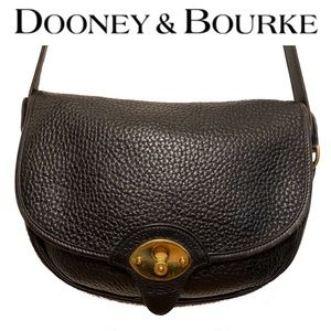 DOONEY & BOURKE leather key hole closure crossbody